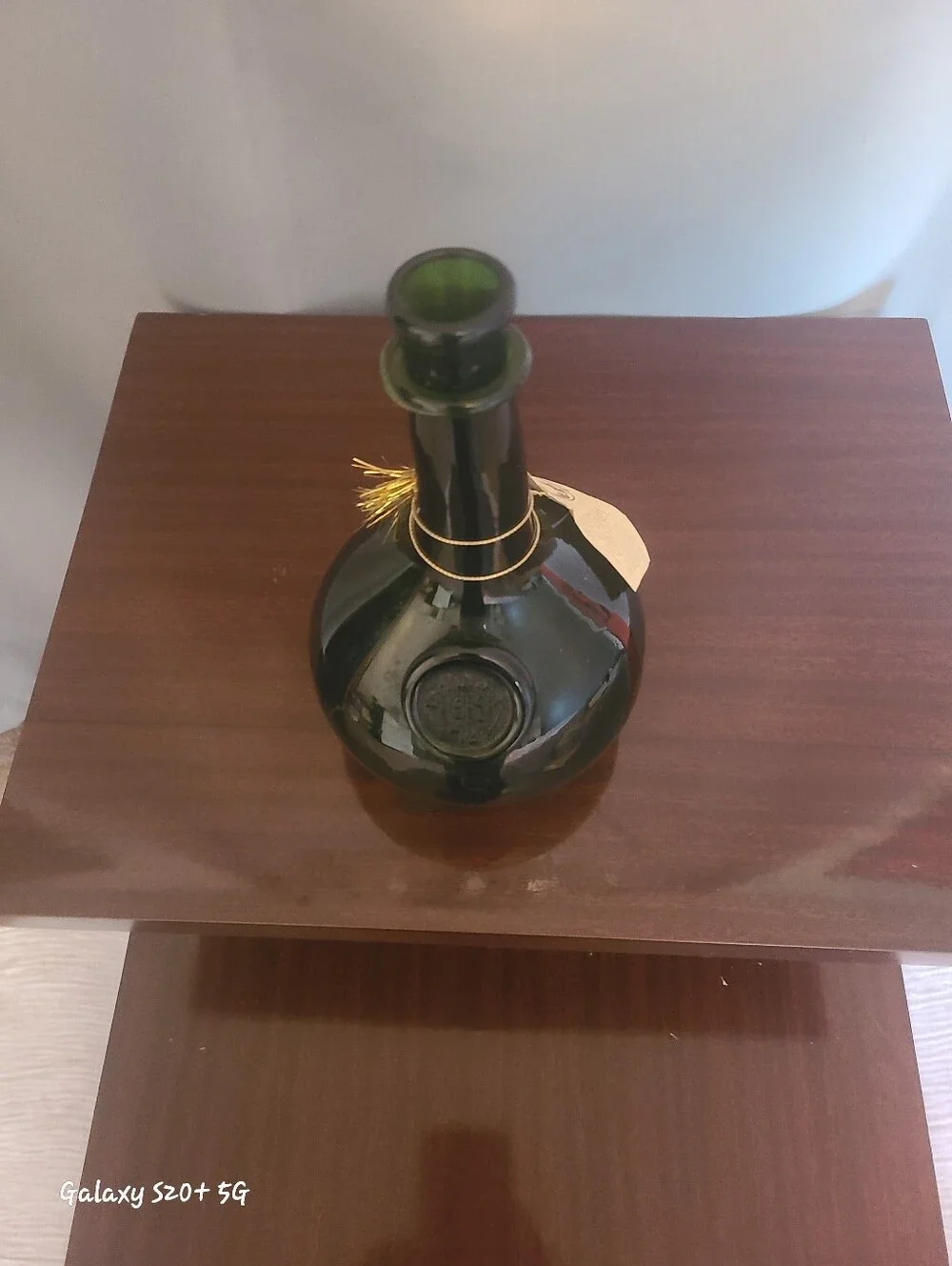 Vintage San Sebastian Port Wine Empty Decorative Glass Bottle